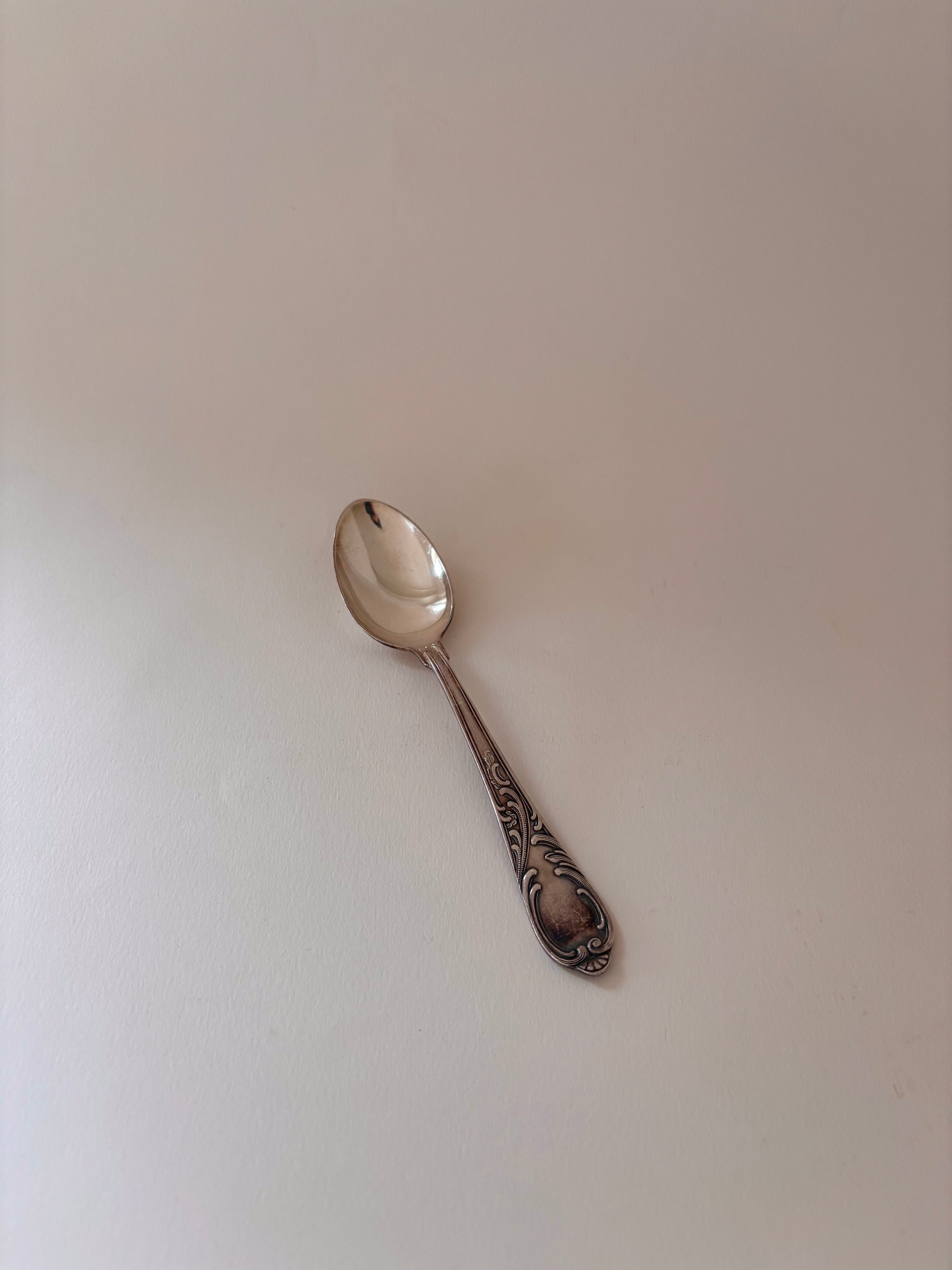 vintage teaspoon front side