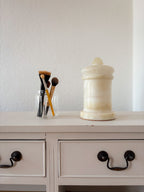 Vintage Alabaster Apothecary Jar