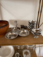 Jean Couzon Three Bowl Server