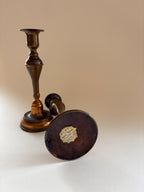 A Vintage Pair of Copper Candlesticks