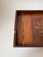 Vintage Wooden Marquetry Tray