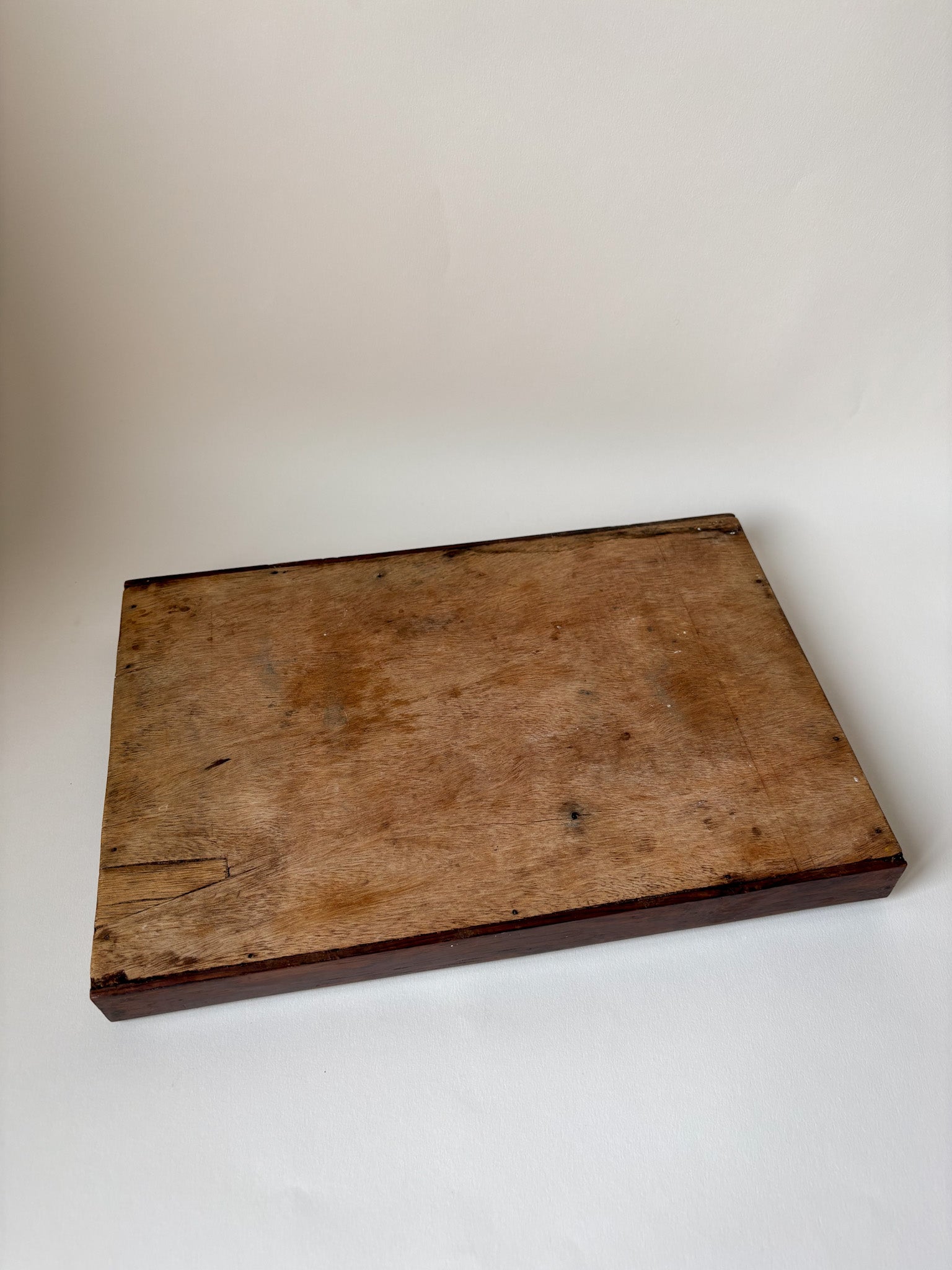 Vintage Wooden Marquetry Tray