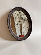 Vintage Oval Wall Mirror