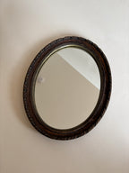 Vintage Oval Wall Mirror
