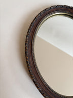 Vintage Oval Wall Mirror