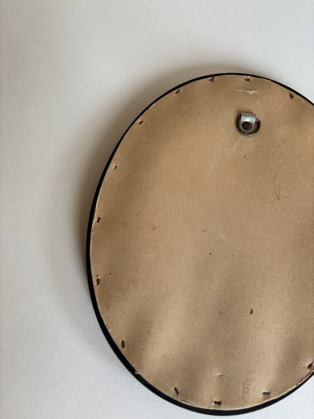 Vintage Oval Wall Mirror