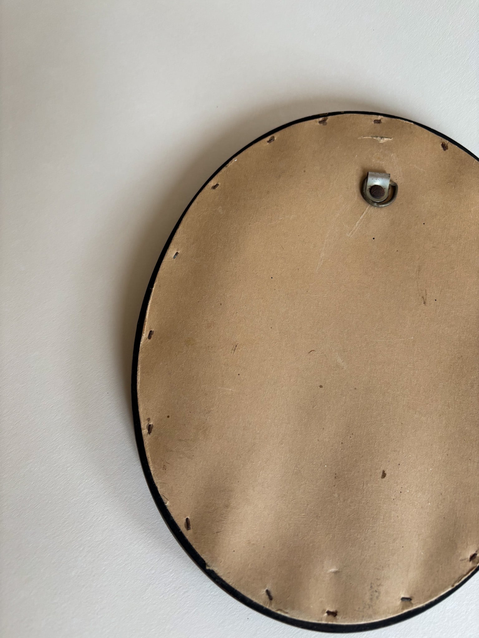 Vintage Oval Wall Mirror