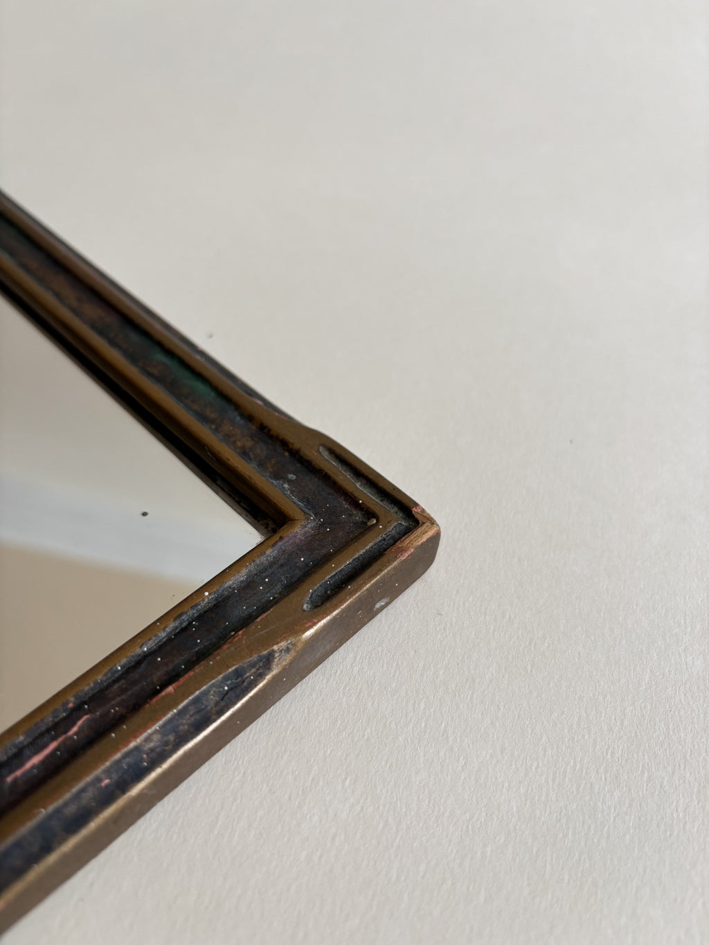 Antique Gilt Wood Mirror