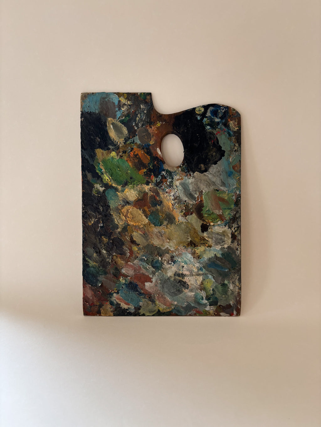 Vintage Wooden Artist’s Palette 2
