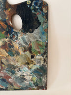 Vintage Wooden Artist’s Palette 2