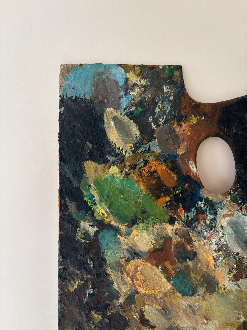 Vintage Wooden Artist’s Palette 2