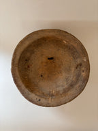 Hand-Carved East African Wooden Bowl