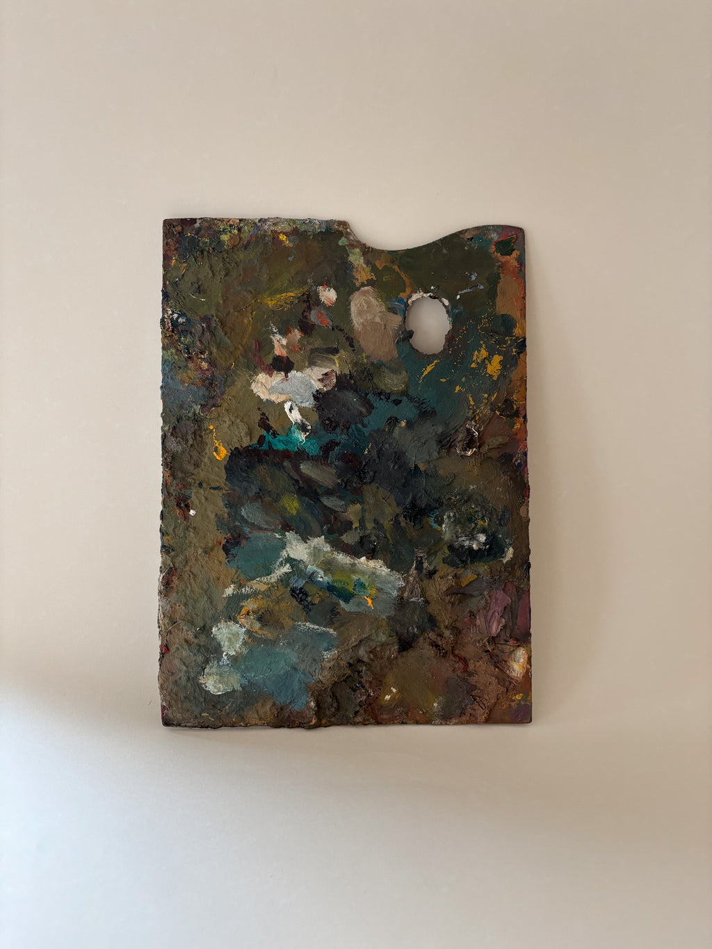 Vintage Wooden Artist’s Palette 1
