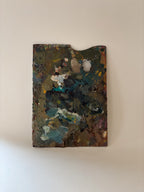 Vintage Wooden Artist’s Palette 1