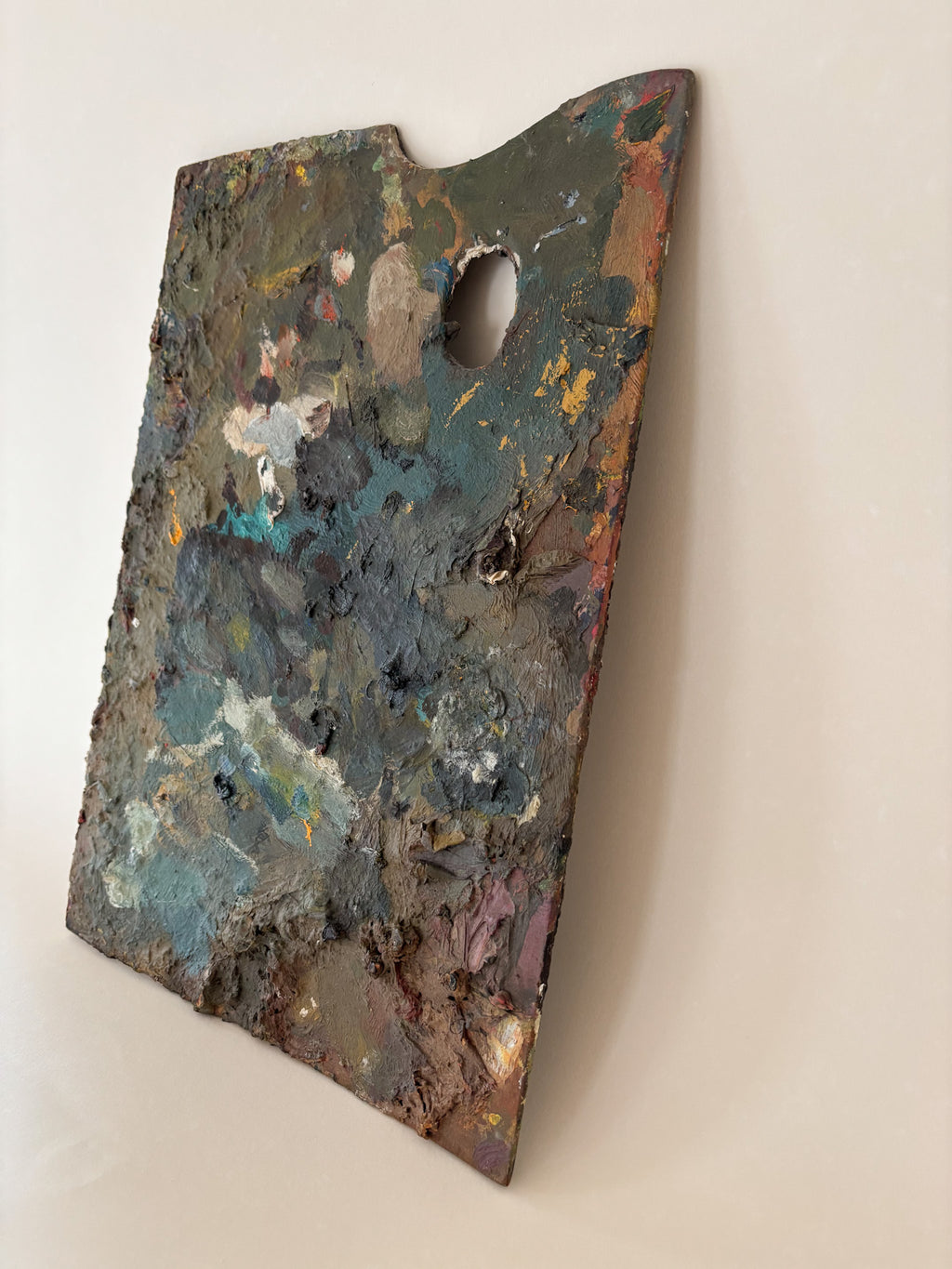 Vintage Wooden Artist’s Palette 1