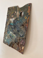 Vintage Wooden Artist’s Palette 1