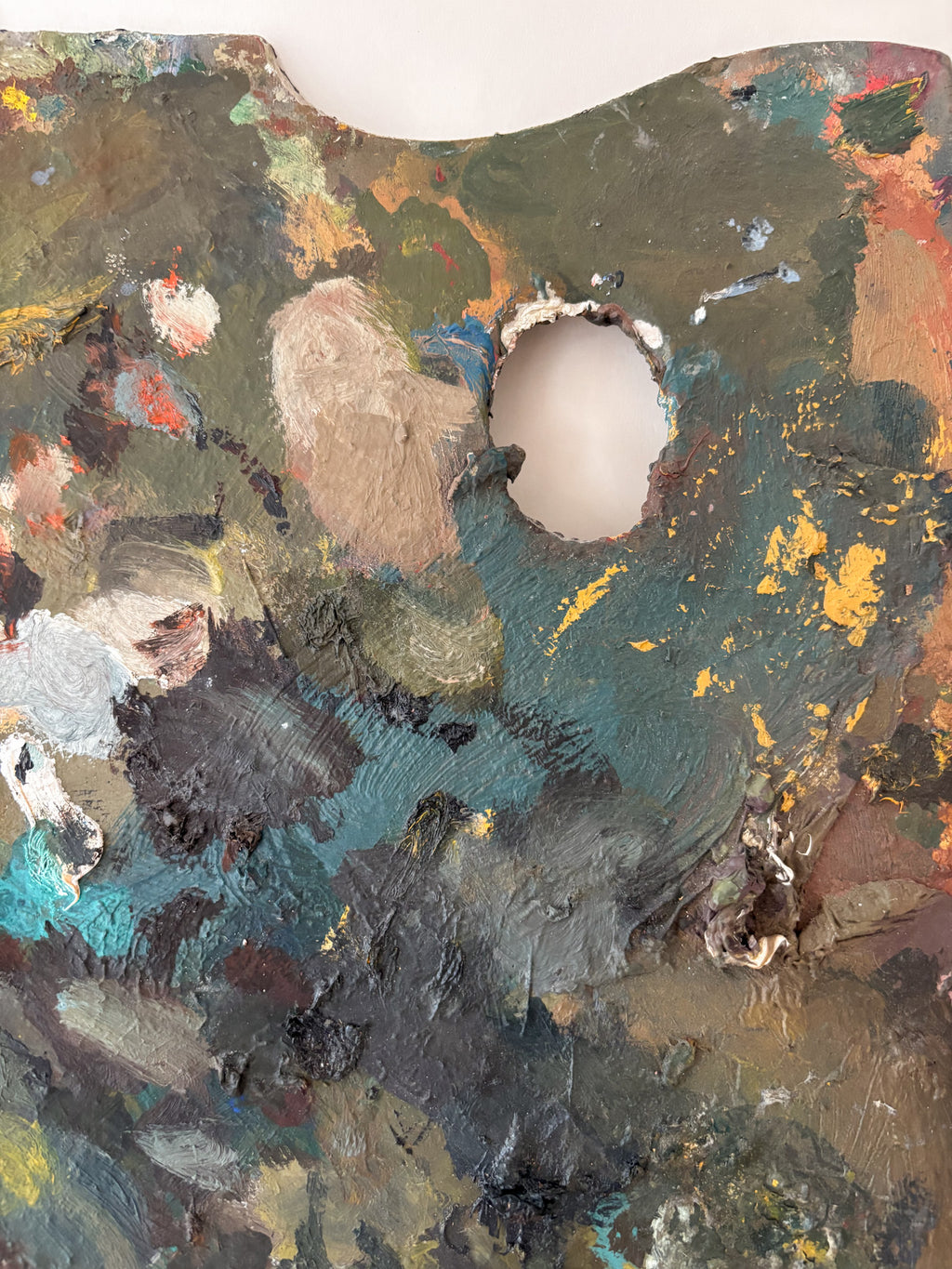 Vintage Wooden Artist’s Palette 1