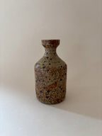 Vintage Stoneware Bottle Vase