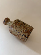Vintage Stoneware Bottle Vase