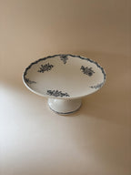 Vintage St Amand Ironstone Pedestal Dish