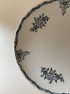 Vintage St Amand Ironstone Pedestal Dish