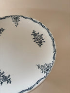 Vintage St Amand Ironstone Pedestal Dish