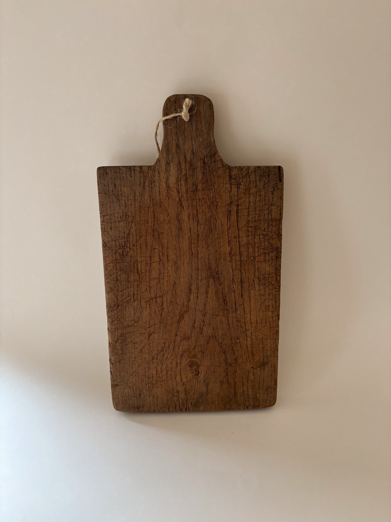 Vintage Thick Wooden Cutting Board