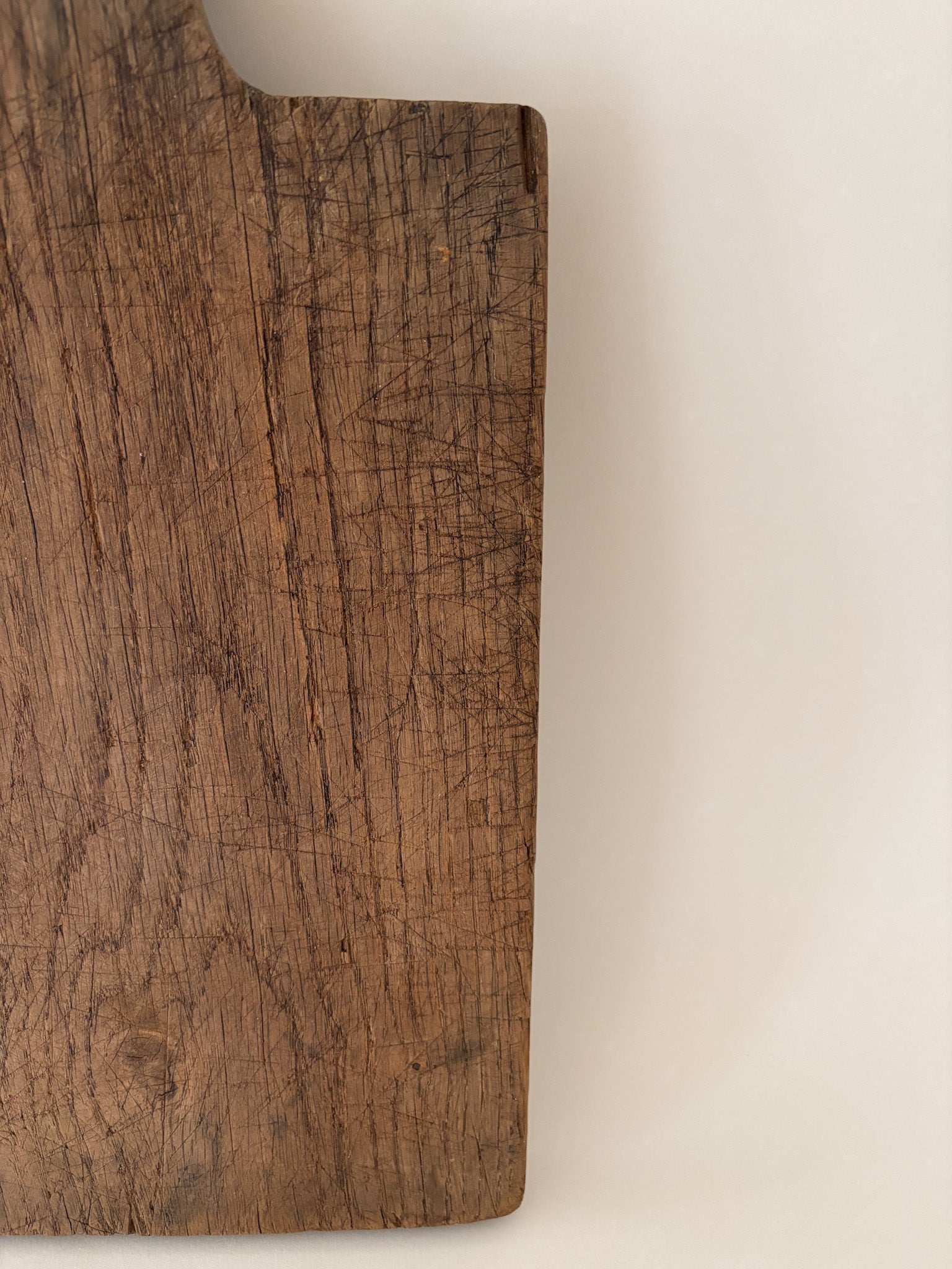 Vintage Thick Wooden Cutting Board