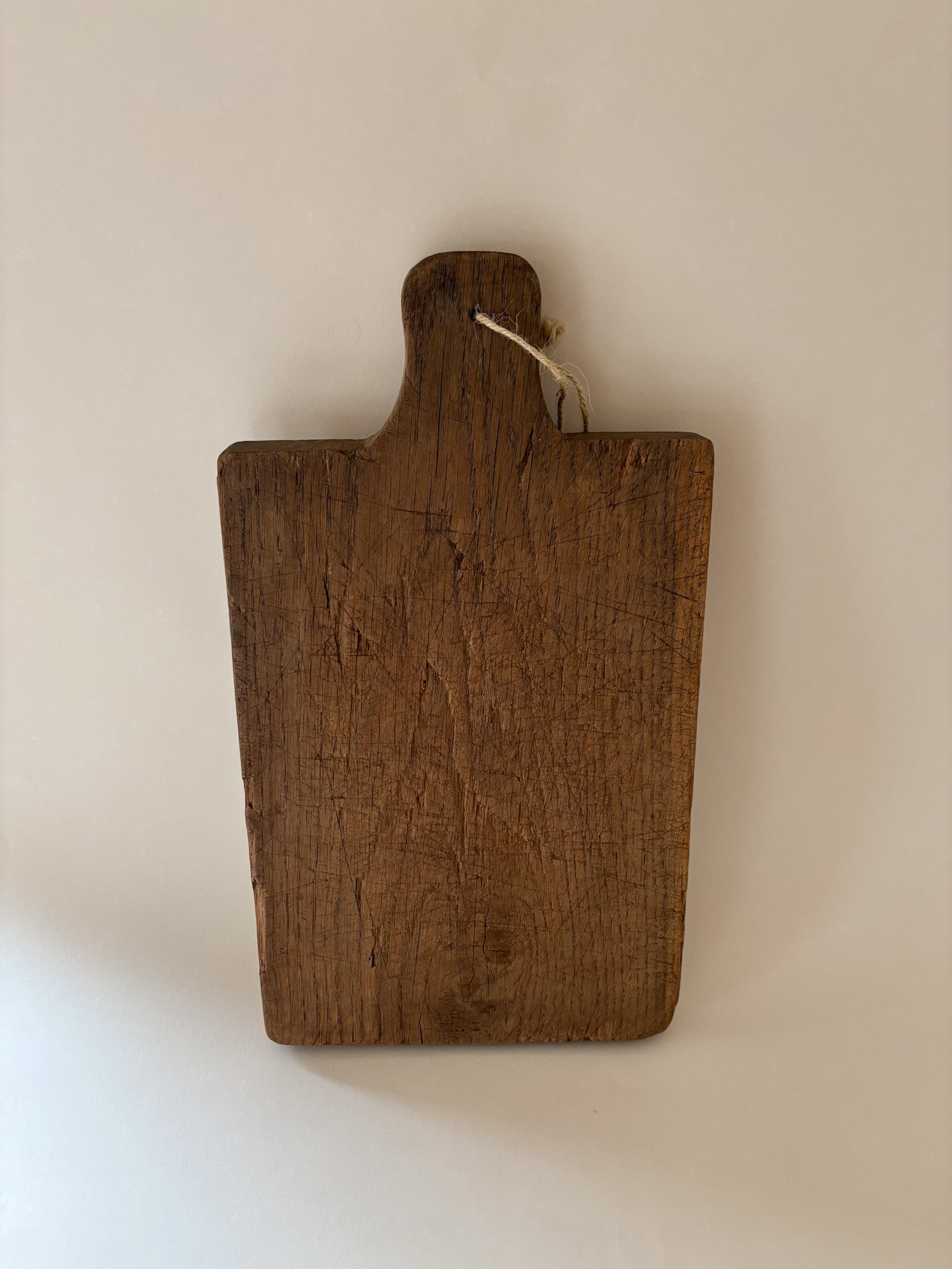 Vintage Thick Wooden Cutting Board