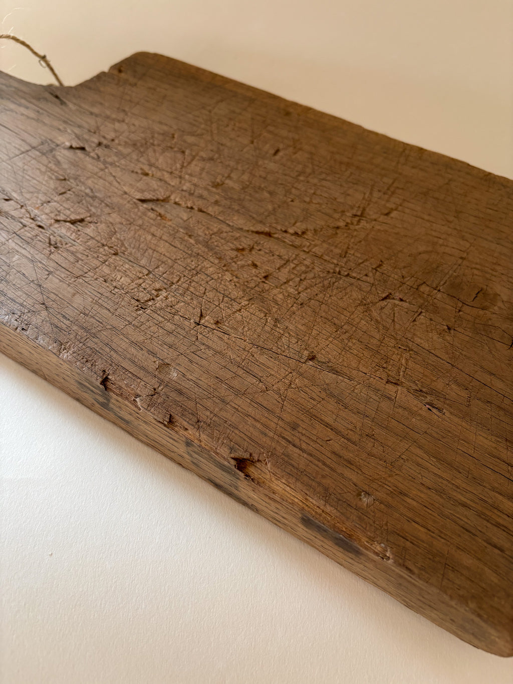 Vintage Thick Wooden Cutting Board