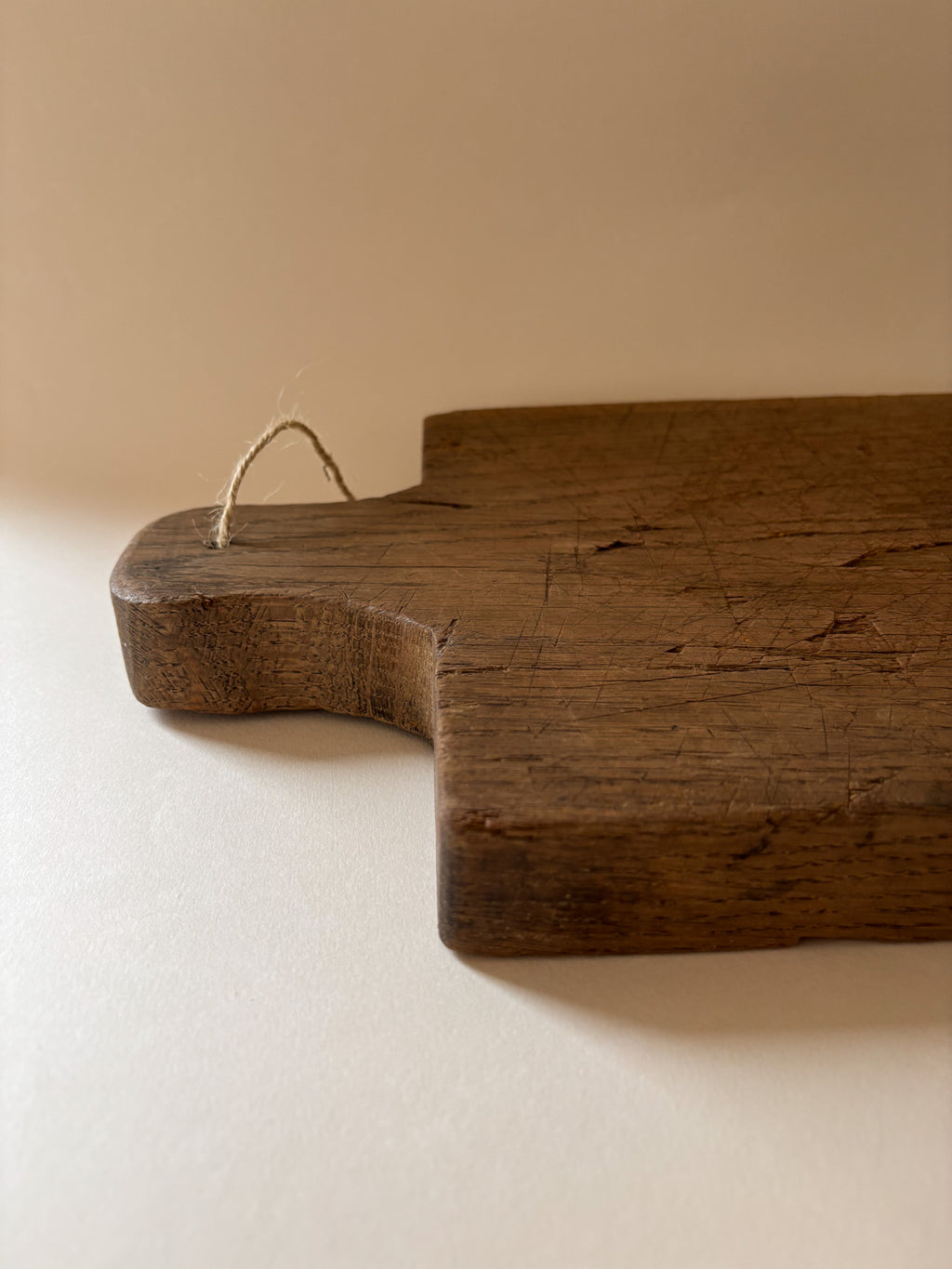 Vintage Thick Wooden Cutting Board