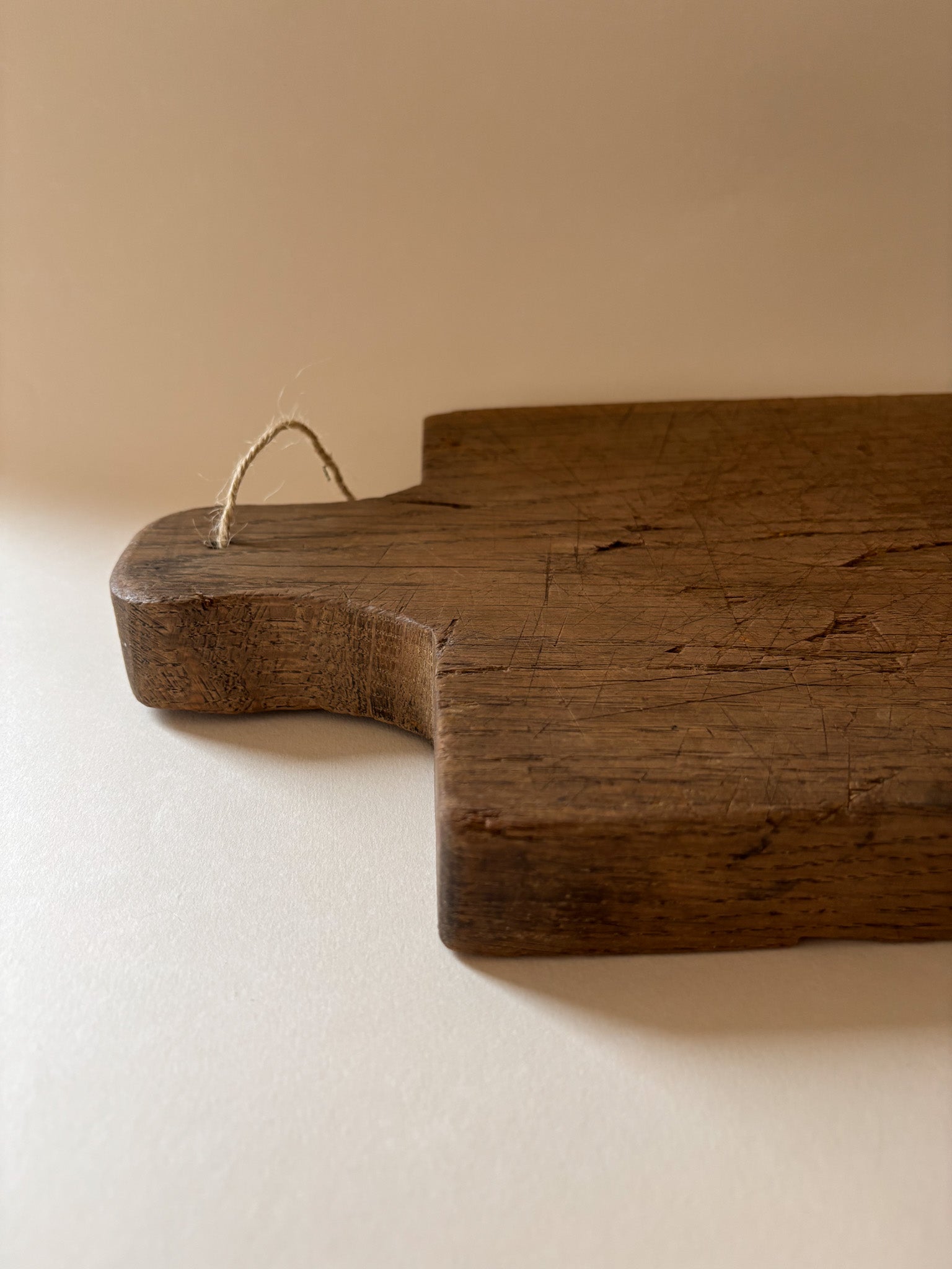 Vintage Thick Wooden Cutting Board