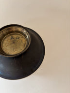 Vintage Indian Brass Footed Bowl