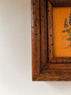 Vintage Botanical Wall Art on Board