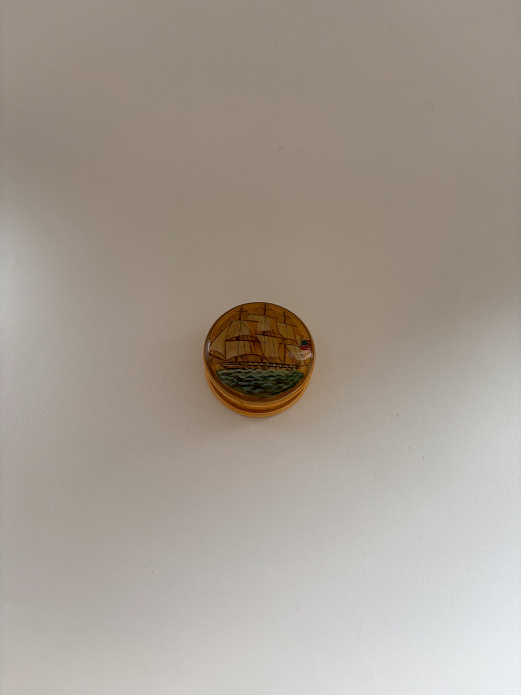 Vintage Wooden Trinket Box