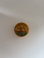 Vintage Wooden Trinket Box