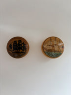 Vintage Wooden Trinket Box
