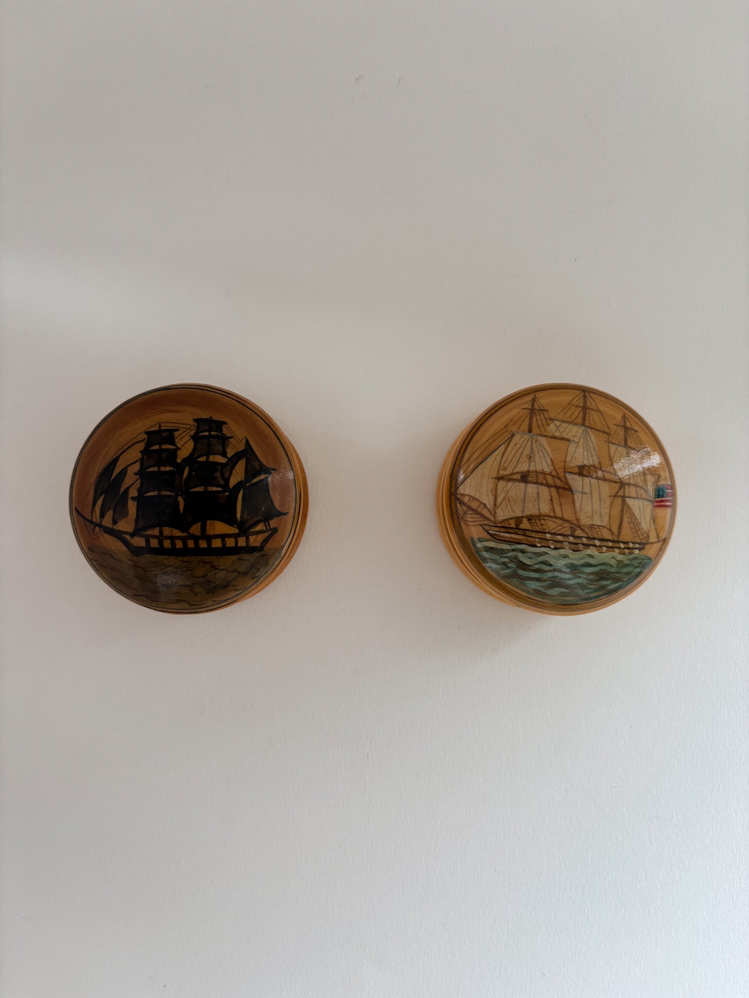 Vintage Wooden Trinket Box