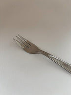 Set of 6 Vintage French Dessert Forks