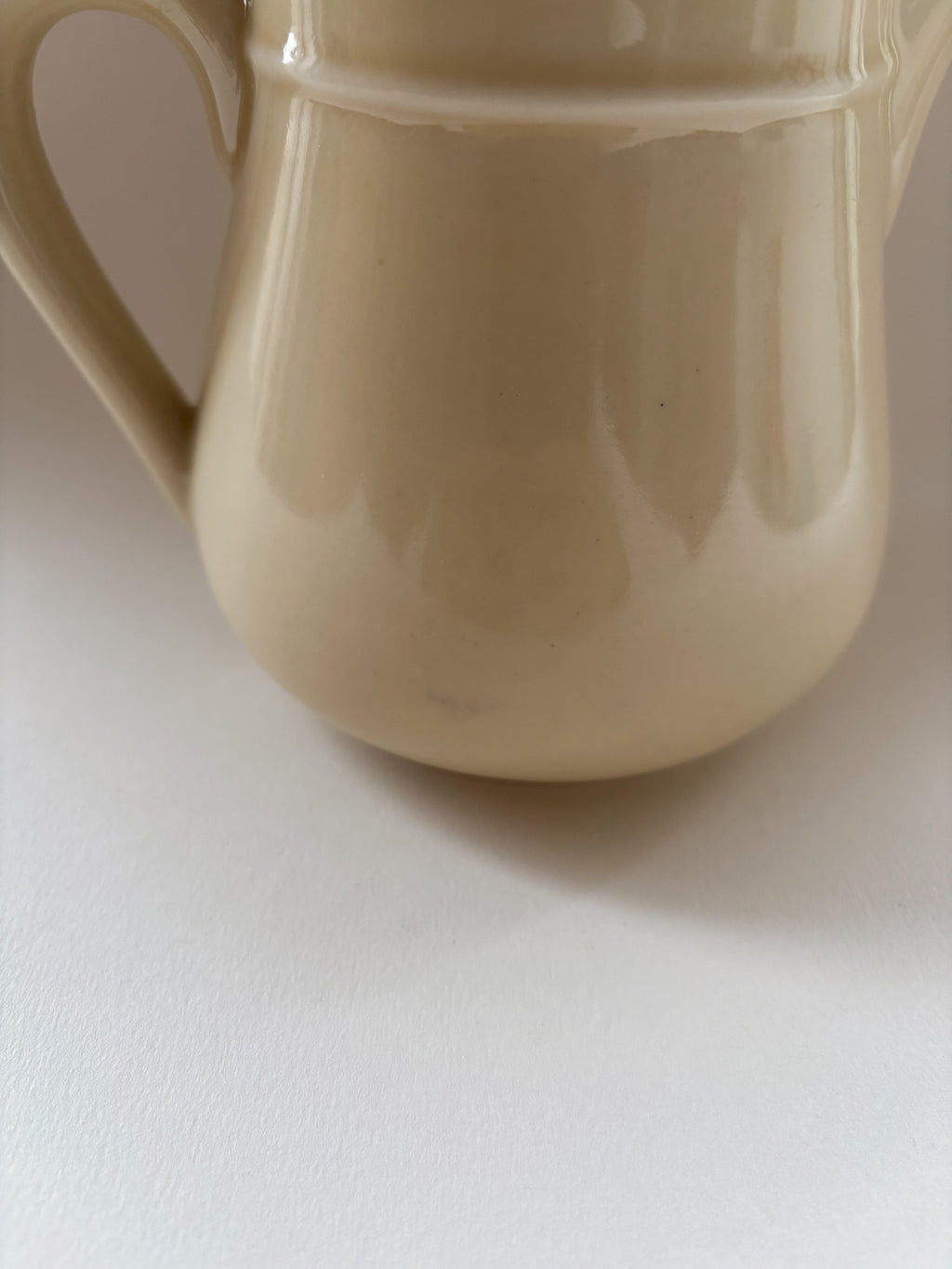 Vintage French Stonware Milk Jug