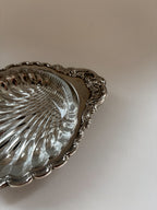 Vintage Silver-Plated Shell Dish