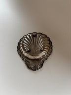 Vintage Silver-Plated Shell Dish