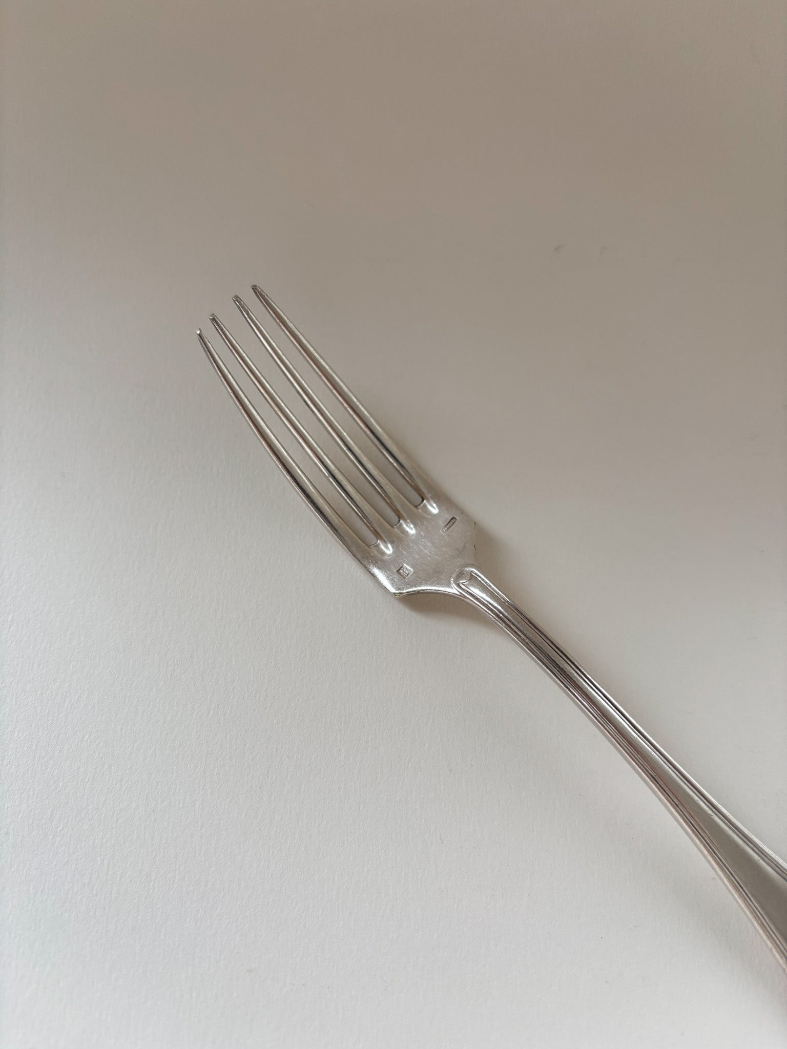 Set of Seven Vintage Silver-Plated Forks