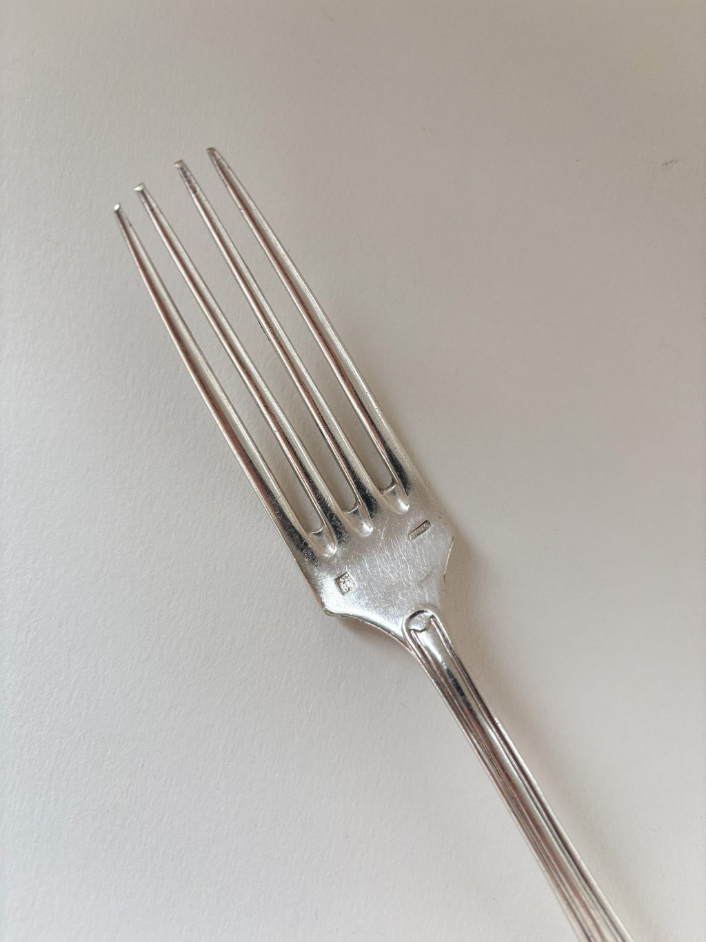 Set of Seven Vintage Silver-Plated Forks