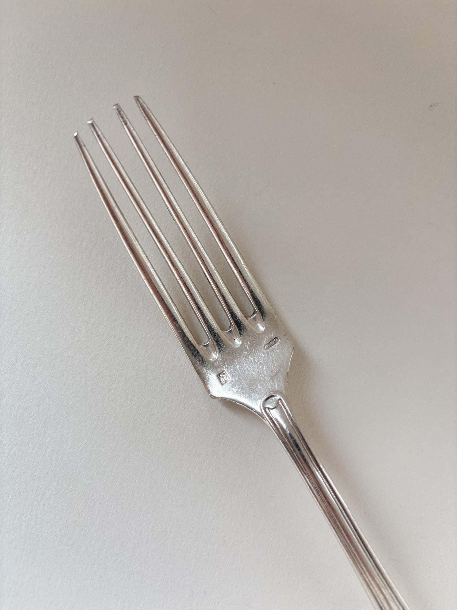 Set of Seven Vintage Silver-Plated Forks
