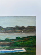 Vintage Oil Painting on Board