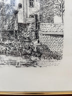Vintage Luxembourguish Artwork - The Grund