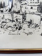 Vintage Luxembourguish Artwork - Vianden