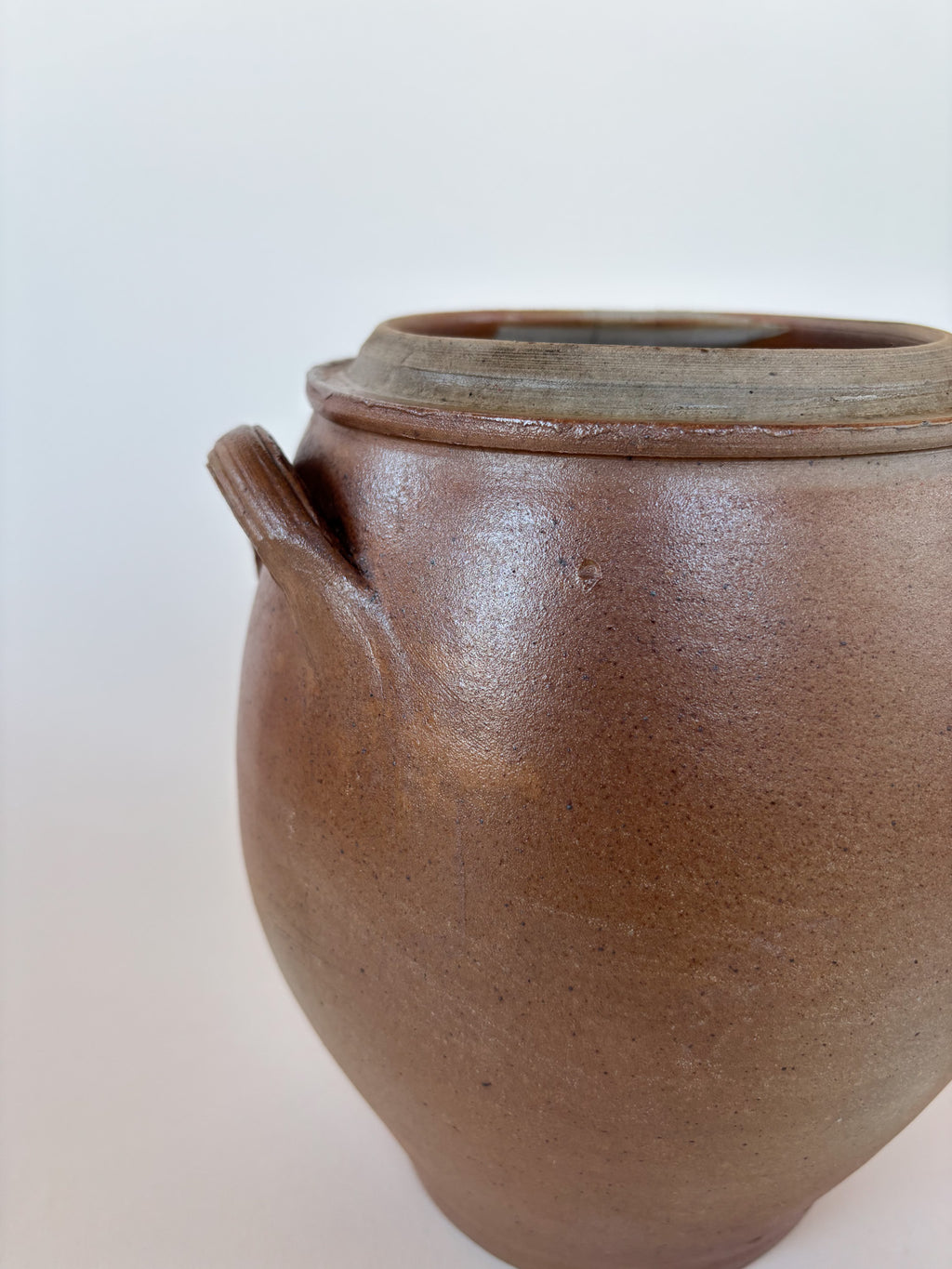 Vintage French Stoneware Pot