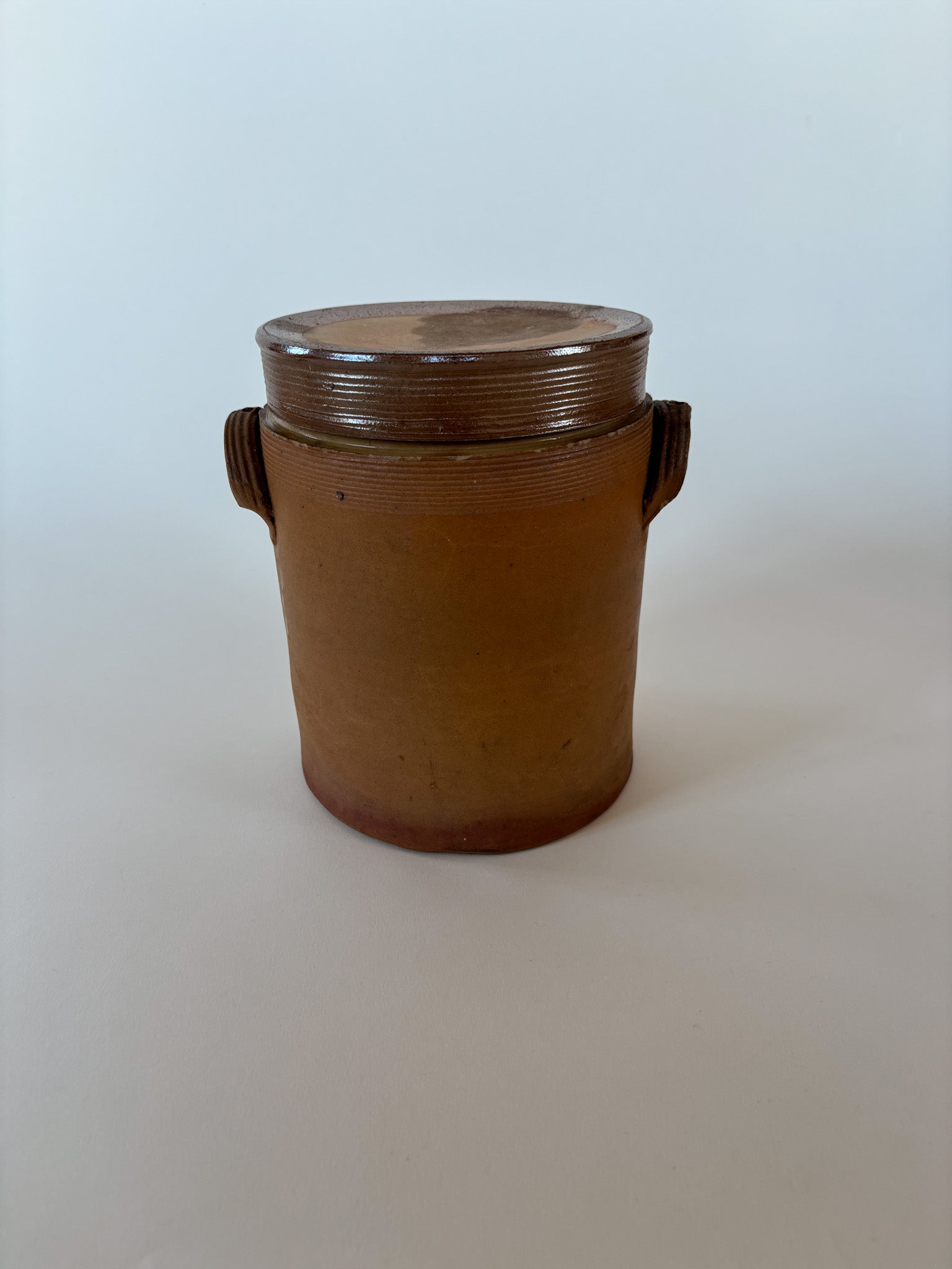 Vintage French Stoneware Jar